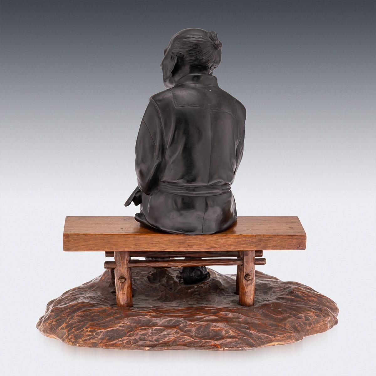 Antique 19th Century Japanese Meiji Period Takaakia Bronze Okimono photo 2023.0