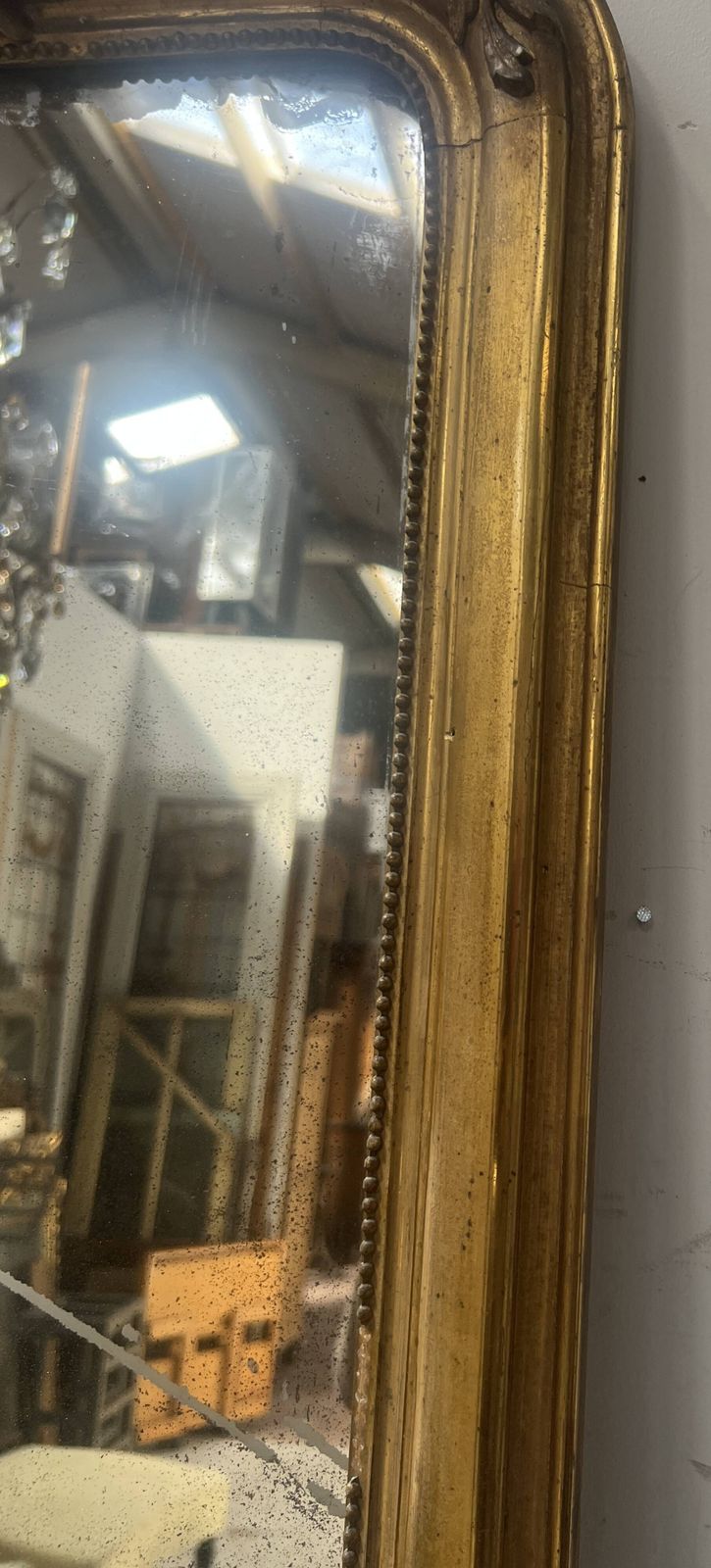 Louis XV Style Mirror In Wood And Gilded Stucco photo Home Decor