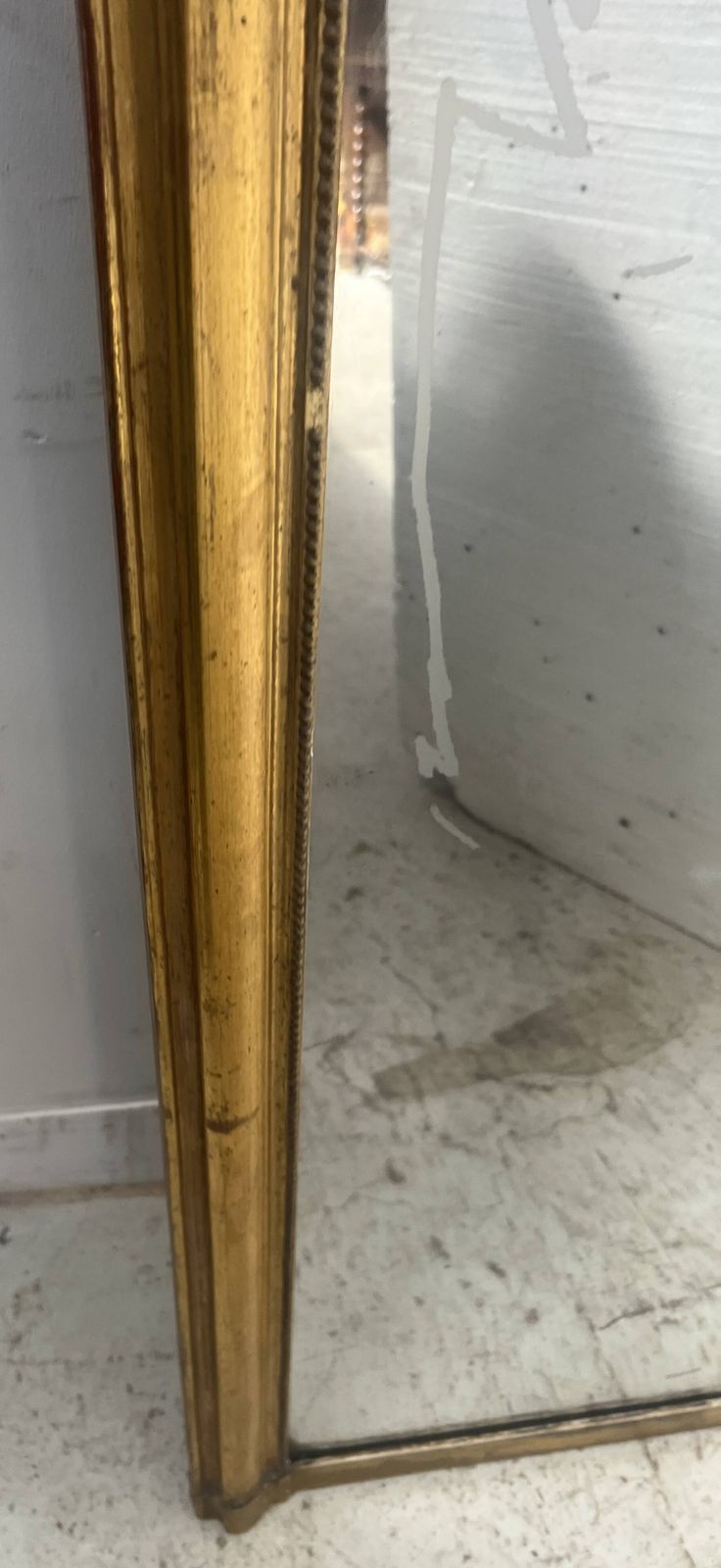 Home Decor Louis XV Style Mirror In Wood And Gilded Stucco photo