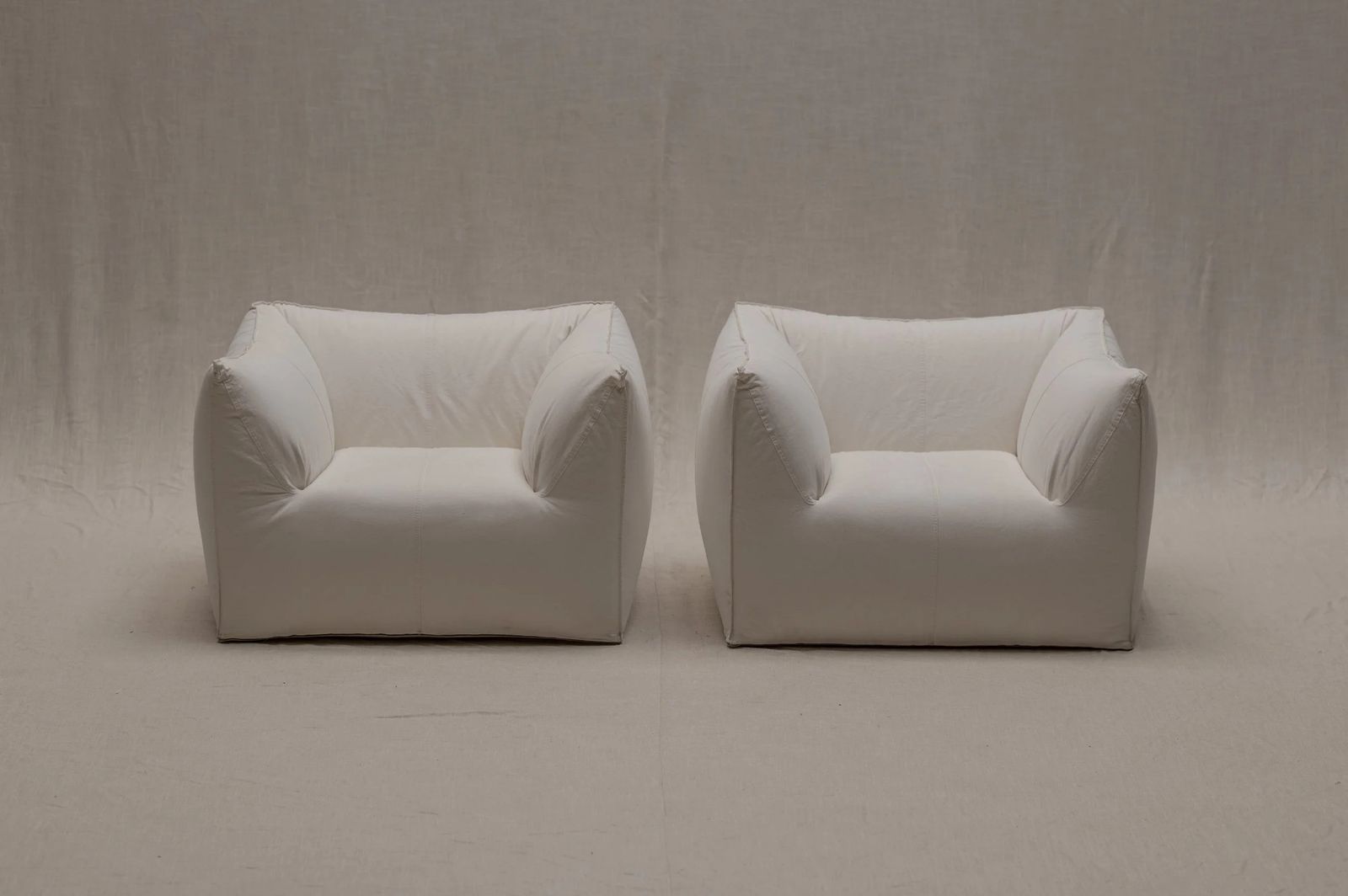 Set Of Two “Le Bambole” Lounge Chairs By Mario Bellini photo furniture