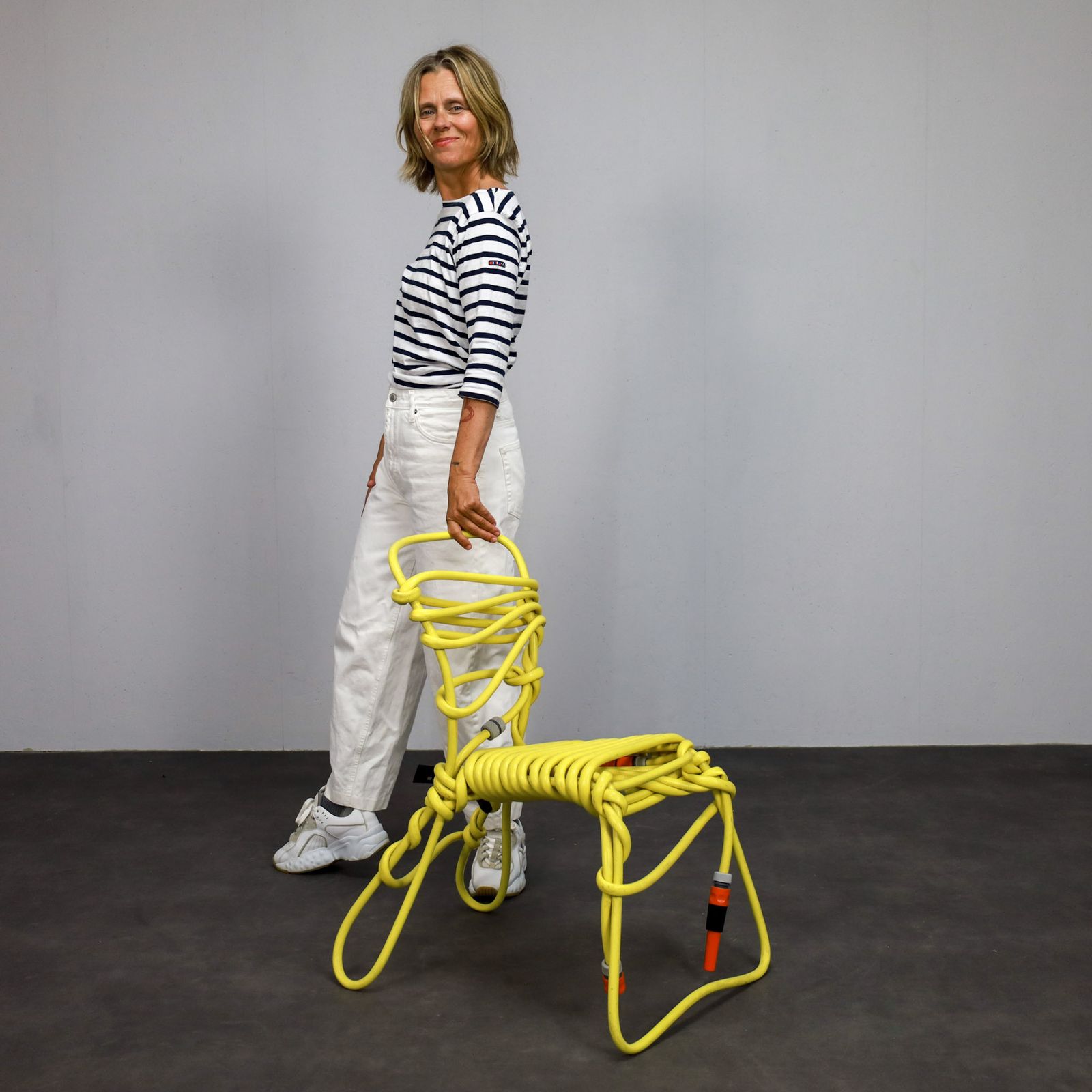 Hosepipe Chair By Sander Bokkinga For Bok, Netherlands, 2008 photo furniture