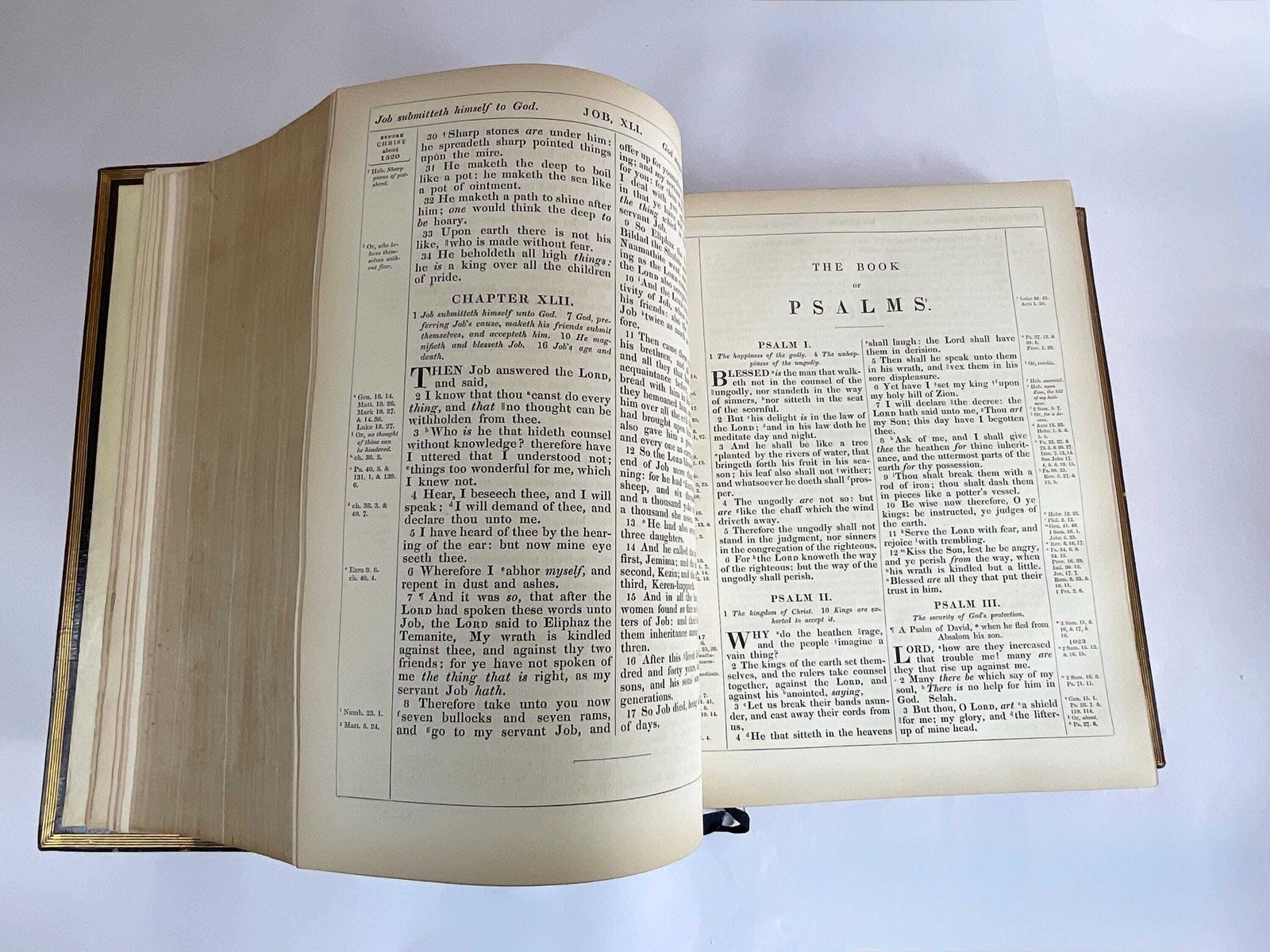 photo buy The Jacomb Dynastic Archive: 1846 Ornate Cambridge Pulpit Bible, Hand Inked Family Registry, And 1907 All Saints' Clapton Companion Volume