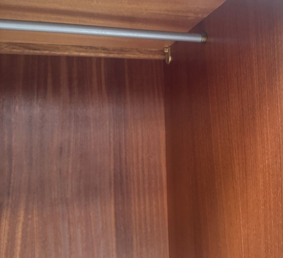 Uniflex Walnut Wardrobe Gentlemans Wardrobe Mid Century C1960s Very Stylish photo for sale