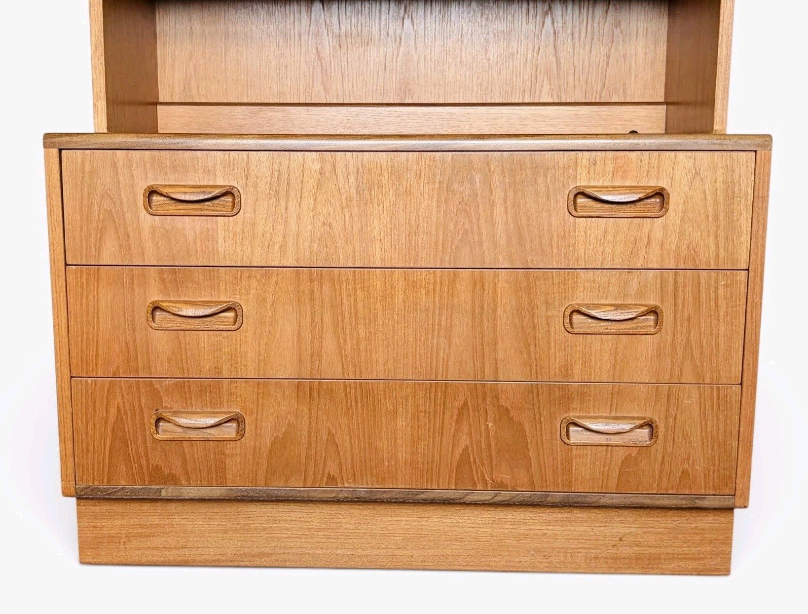 G Plan Fresco Teak Bookcase Chest Of Drawers Wall Unit Superior Quality Retro photo 345.0