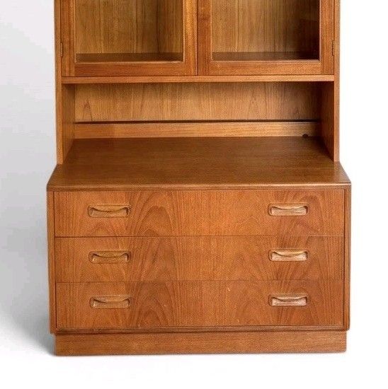 G Plan Fresco Teak Bookcase Chest Of Drawers Wall Unit Superior Quality Retro photo Furniture