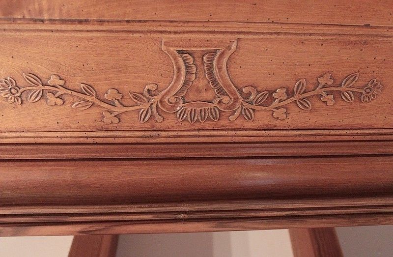 Louis XV Bonnet In Walnut Nineteenth photo vinterior