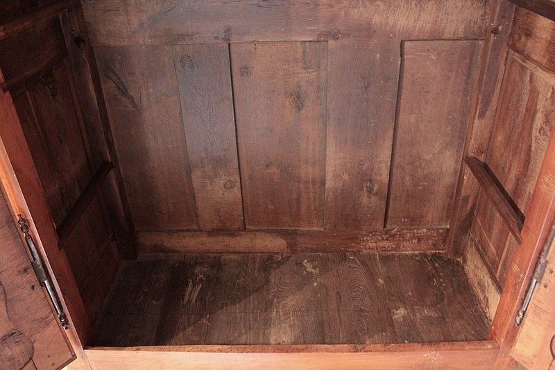 Furniture Cabinet Louis XV Cherry 18th photo