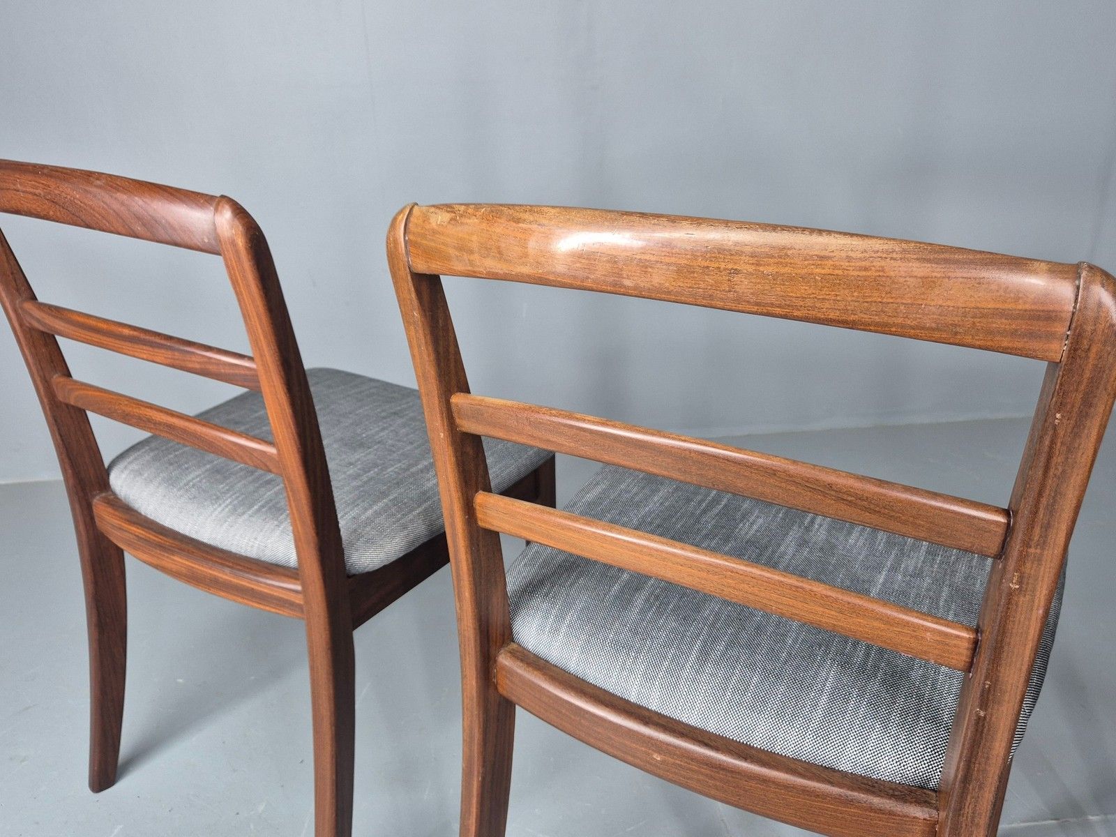 3 G Plan Dining Chairs Teak Frame New Upholstery 1980s Retro  Eb11760 photo vintage