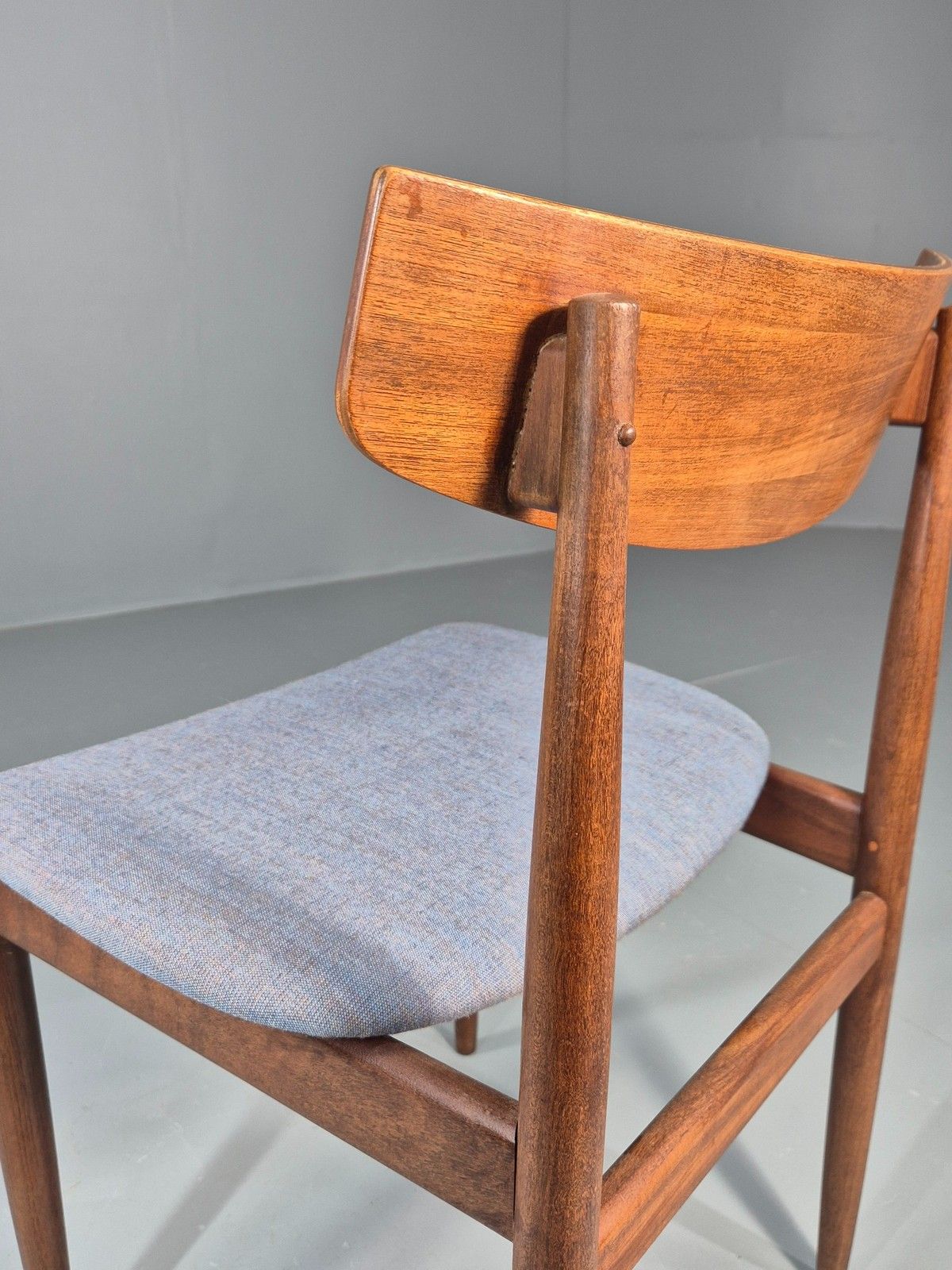 Vintage G Plan Danish Design Lounge Chair Teak Frame 1960s New Seat Mcm Eb11891 photo vinterior