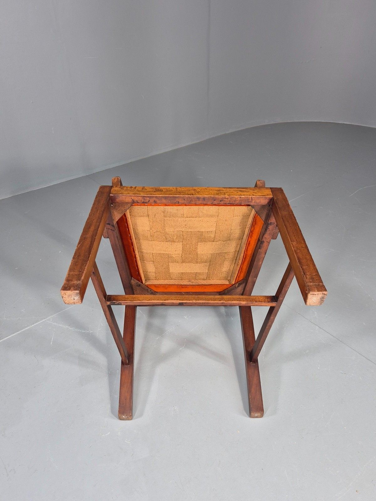 Hepplewhite Revival Oak Elbow Chair Antique New Seat Pad Eb11931 photo vinterior