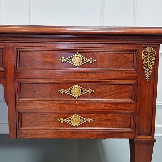 2795.0 Large Empire Style Antique Desk C1920 Free Delivery Eng/Wales photo