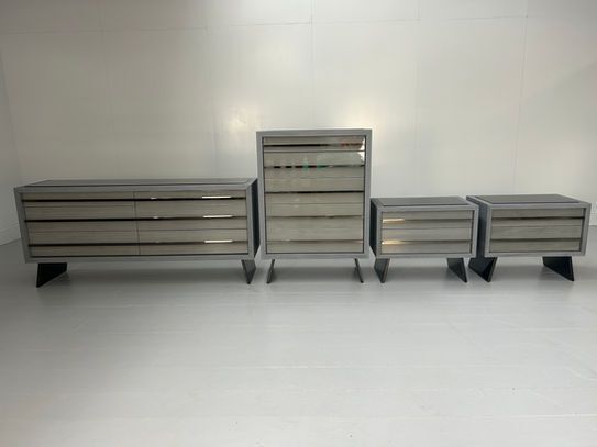 Malerba "New In Town" Tall Boy Drawers Bench Bedroom Suite photo furniture