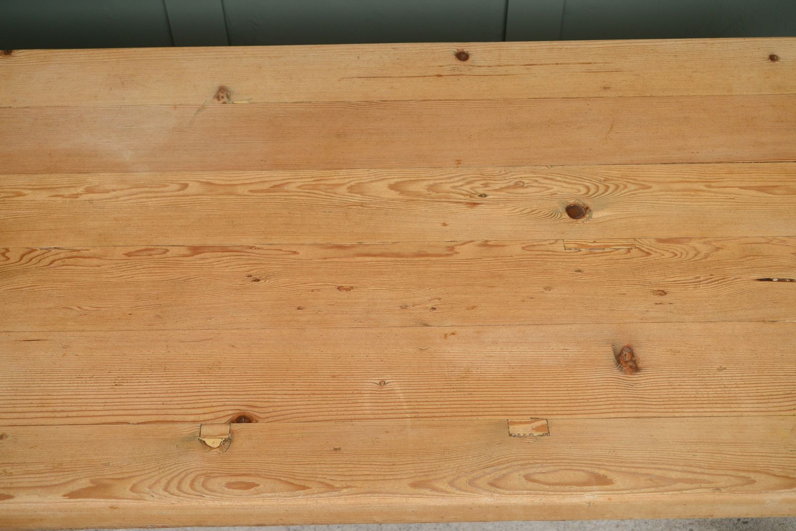 650.0 Plank Top Pine Dining Table   Reclaimed Wood   167 Cm photo