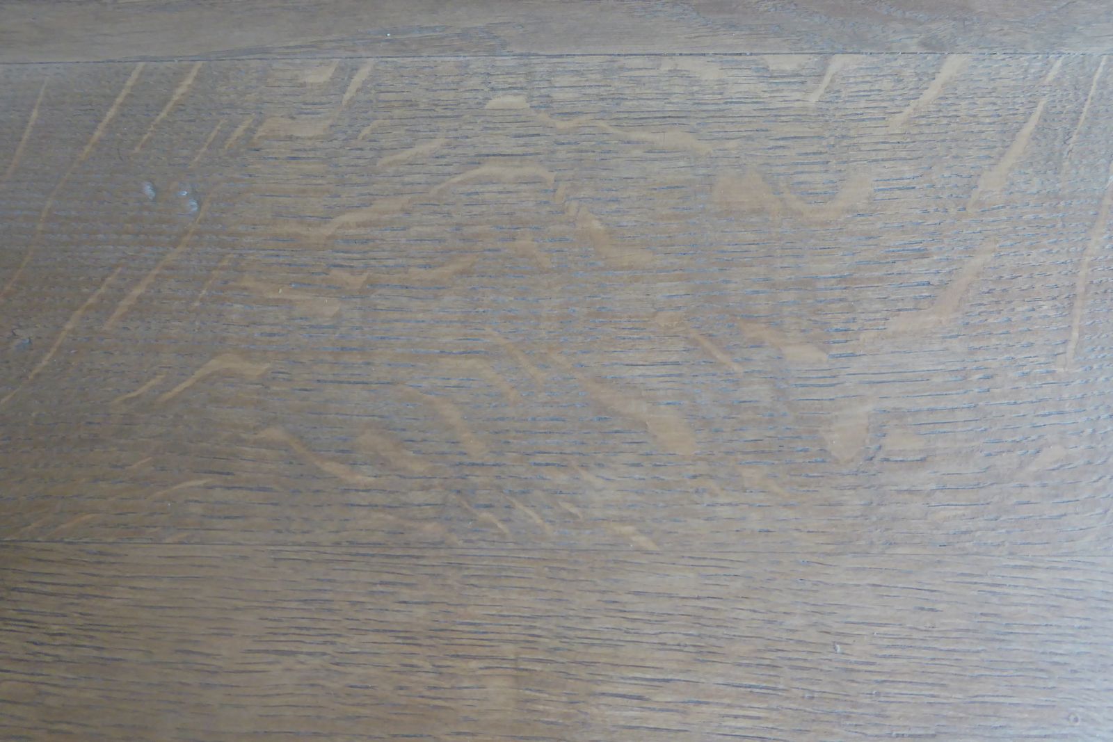 photo vinterior Antique French Refectory Weathered Dining Kitchen Table 183 X 78 X 77  Seats 8