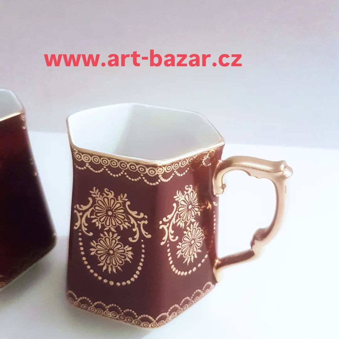 2x Mugs/ Jsk / Czechoslovakia, 1980s photo for sale