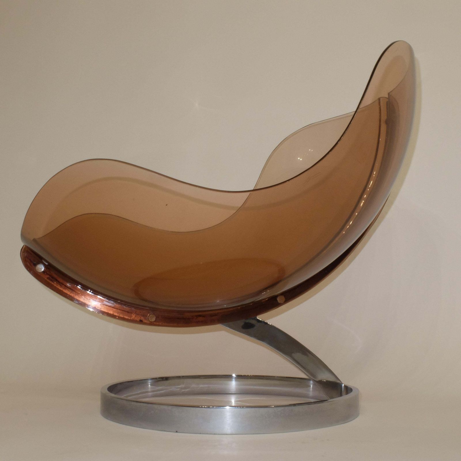 Boris Tabacoff Easy Chair ‘Sphere’ For Mmm 1971 Original Cushion To Reupholster photo Furniture