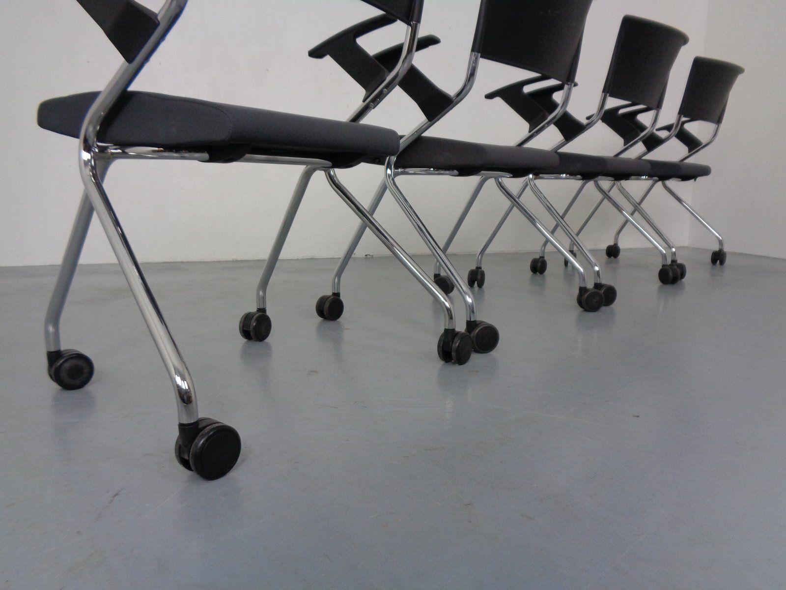 1001.0 Flip Flap Office Armchairs From Sedus Stoll, Germany, 2014, Set Of 4 photo