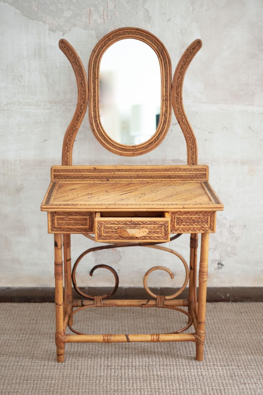 photo furniture "Antille" Series Dressing Table   Vivai Del Sud   Designed By Purini And Mariani