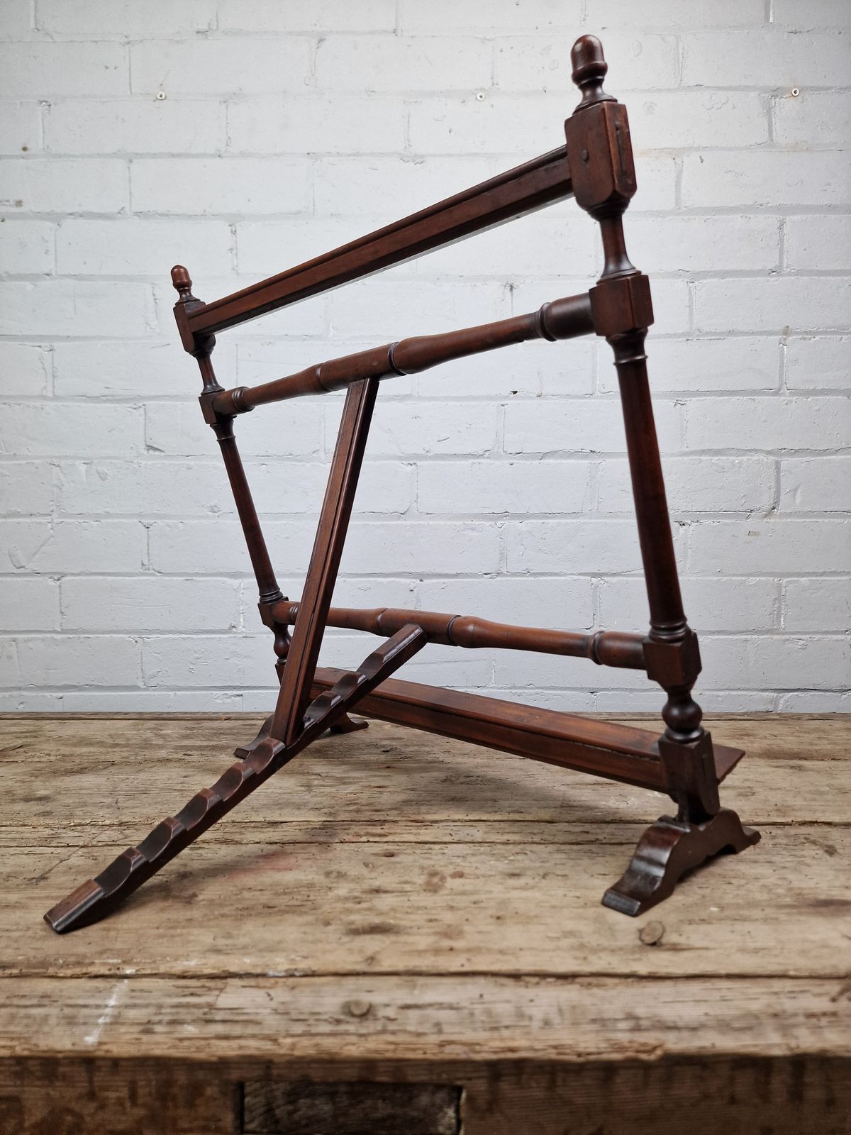 19th Century Mahogany Table Top Easel photo for sale