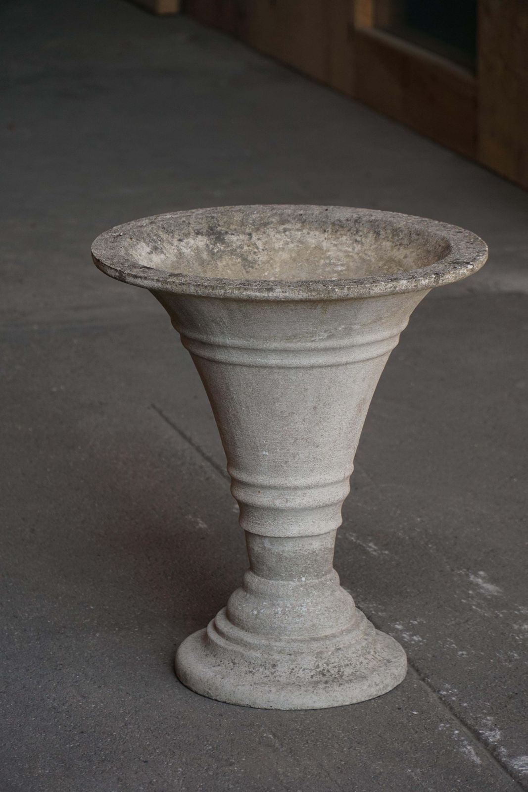 photo for sale Cast Concrete Urn / Garden Planter, Mid 20th Century, Scandinavia, 1970s