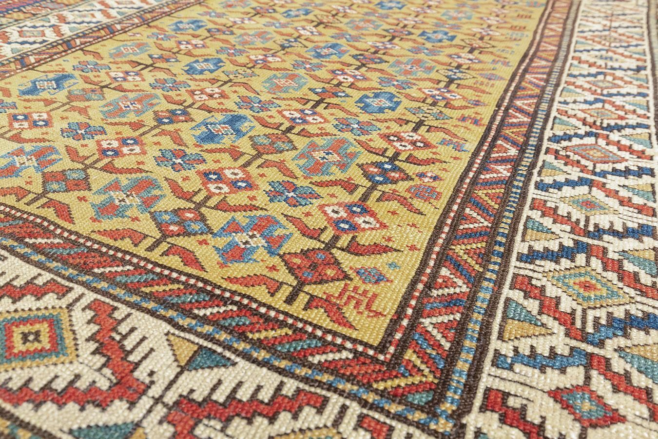 Antique Daghestan Rug, Geometric Motifs, Caucasus photo vinterior