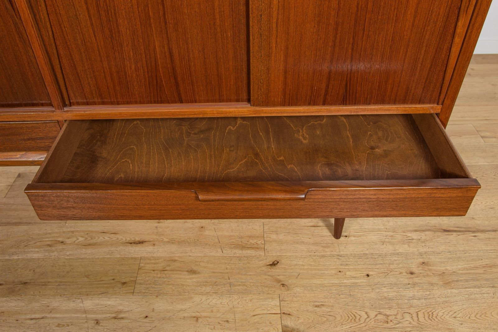 photo vinterior Mid Century Model 13 Sideboard In Teak By G. Omann For Omann Jun, Denmark, 1960s