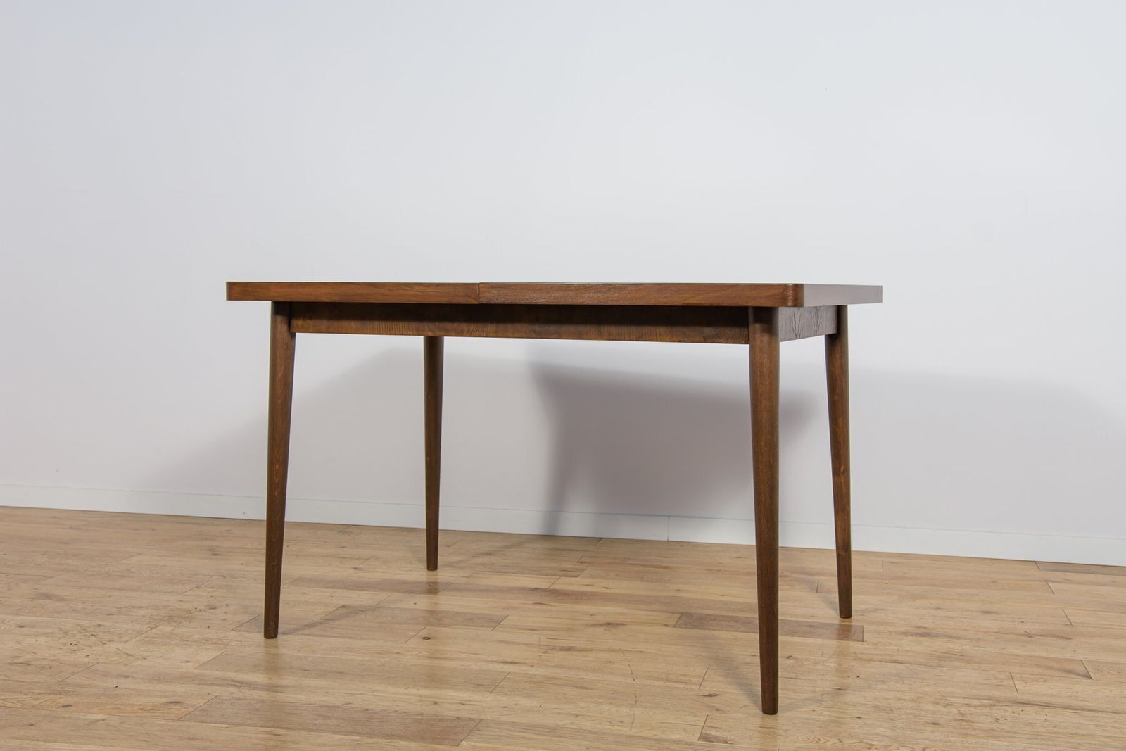 Mid Century Walnut Dining Table By Bohumil Landsman For Jitona, Former Czechoslovakia, 1960s photo furniture