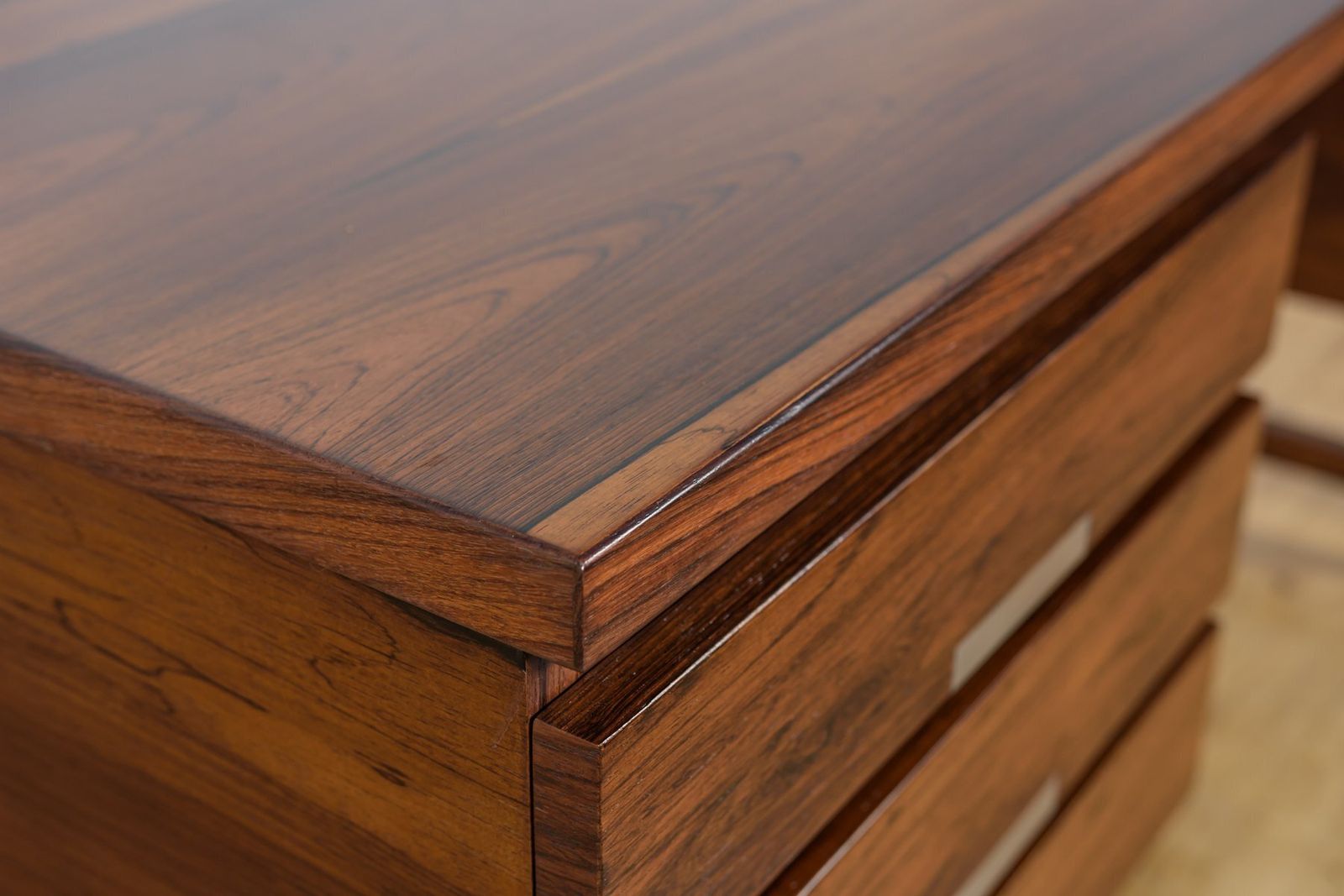 Mid Century Modern Rosewood Desk From Eigil Petersens Møbelfabrik, Denmark, 1970s photo buy