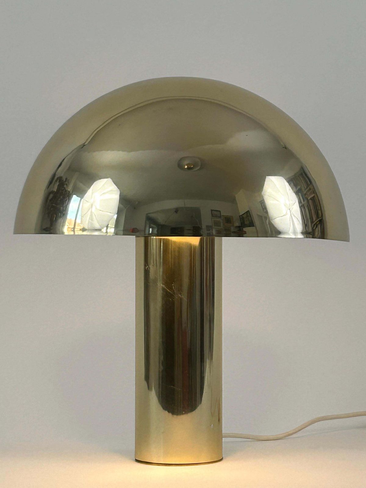 Rare & Elegant Mid Century Modern Table Lamp By Gebrüder Cosack Germany 1970s photo vinterior