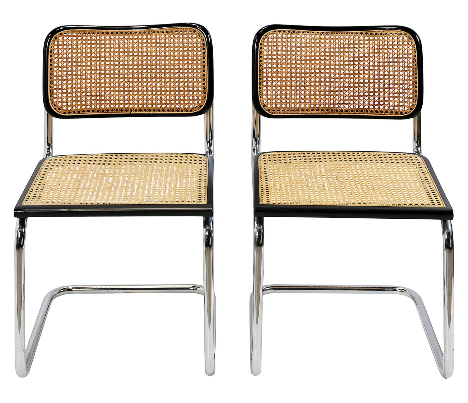 Set Of 4 Pcs. Mid Century Marcel Breuer Cesca Chairs By Cidue photo furniture
