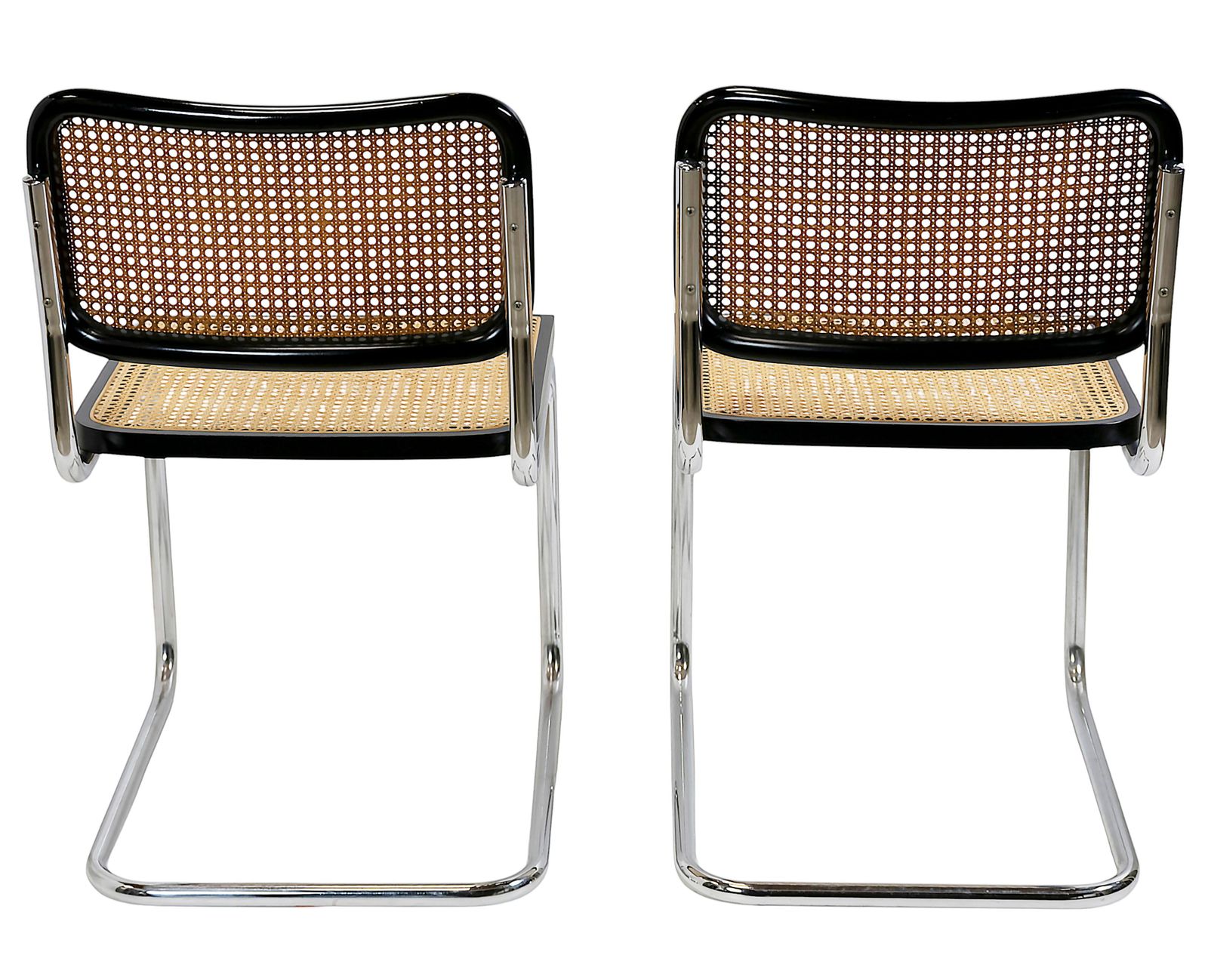 Set Of 4 Pcs. Mid Century Marcel Breuer Cesca Chairs By Cidue photo vinterior