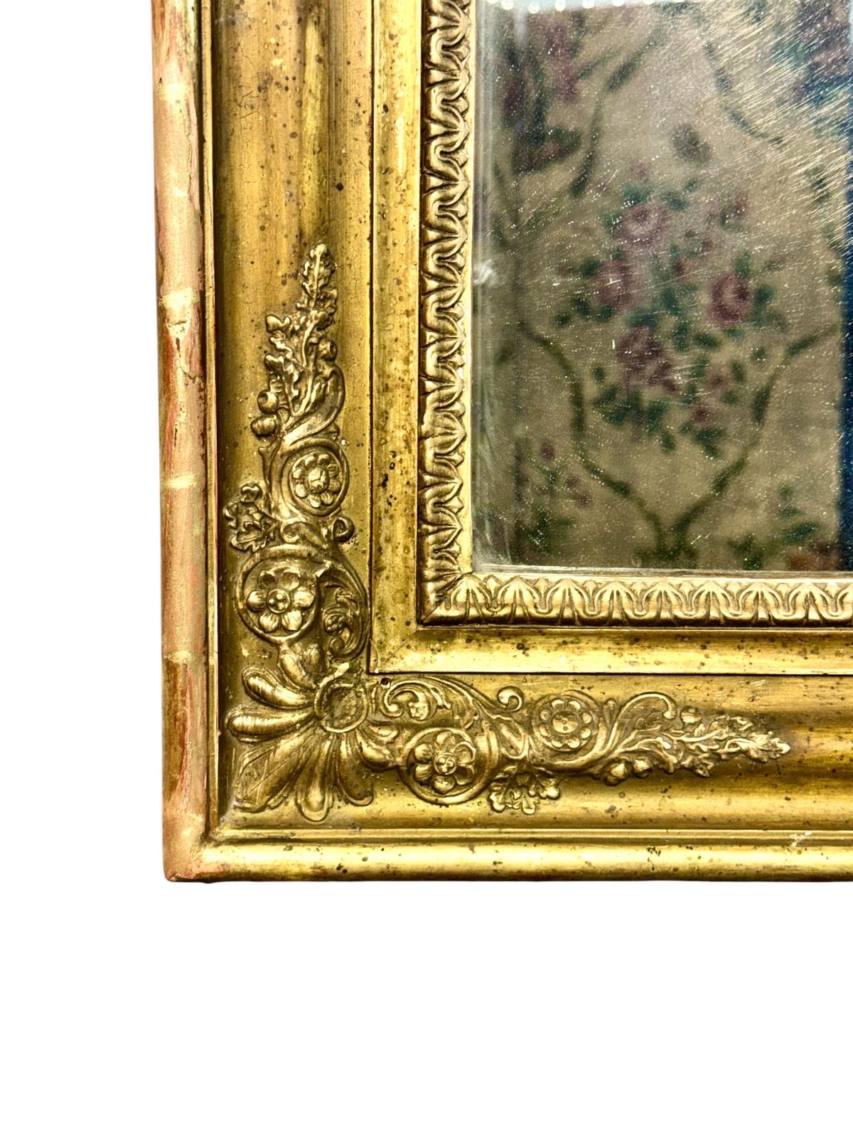photo buy French Restoration Giltwood Mirror With Mercury Glass, Circa 1830