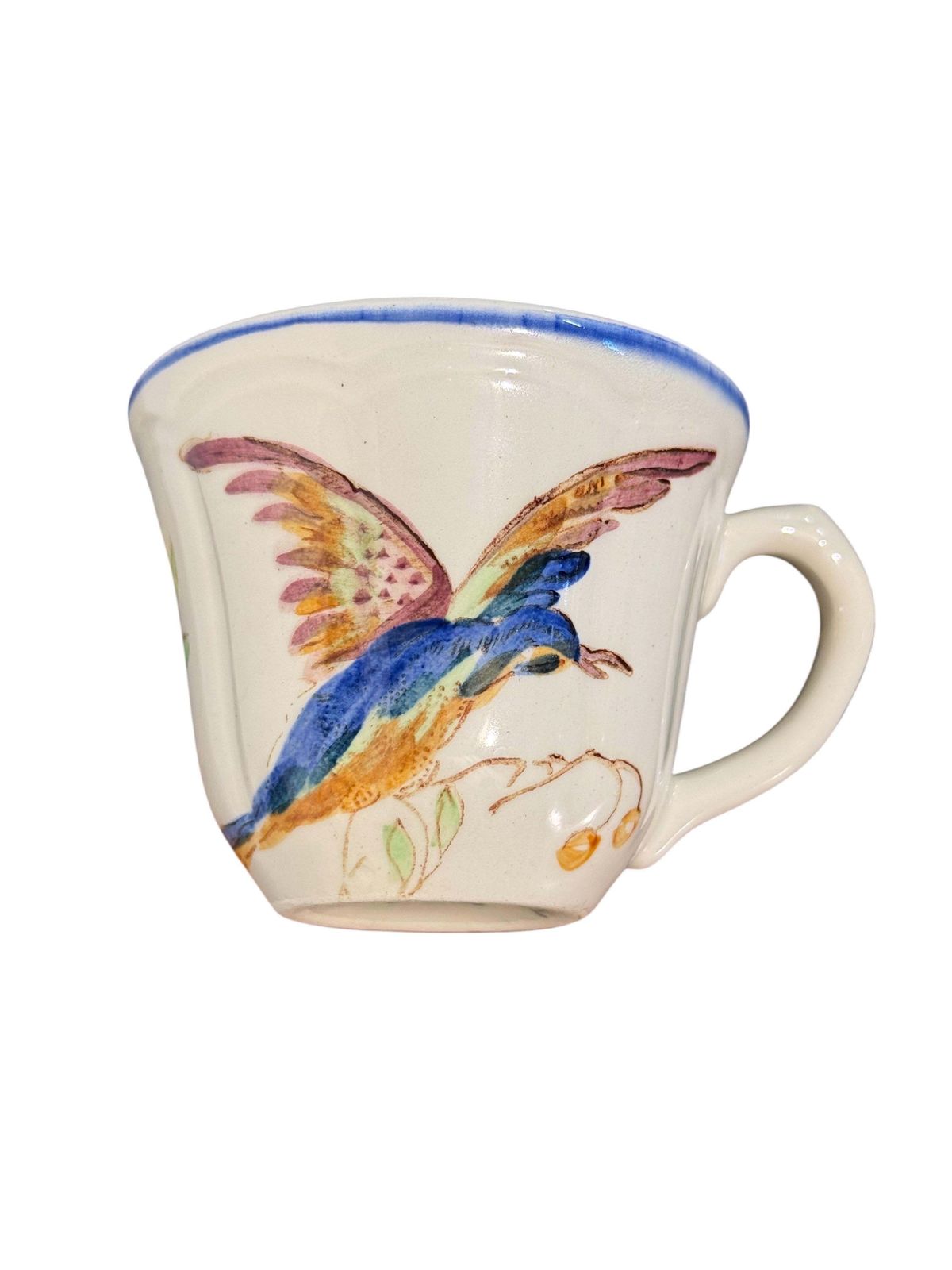 Moustiers " Cléry ", French Faience Hand Painted Tea / Coffee Service, 27 Pieces photo Home Decor
