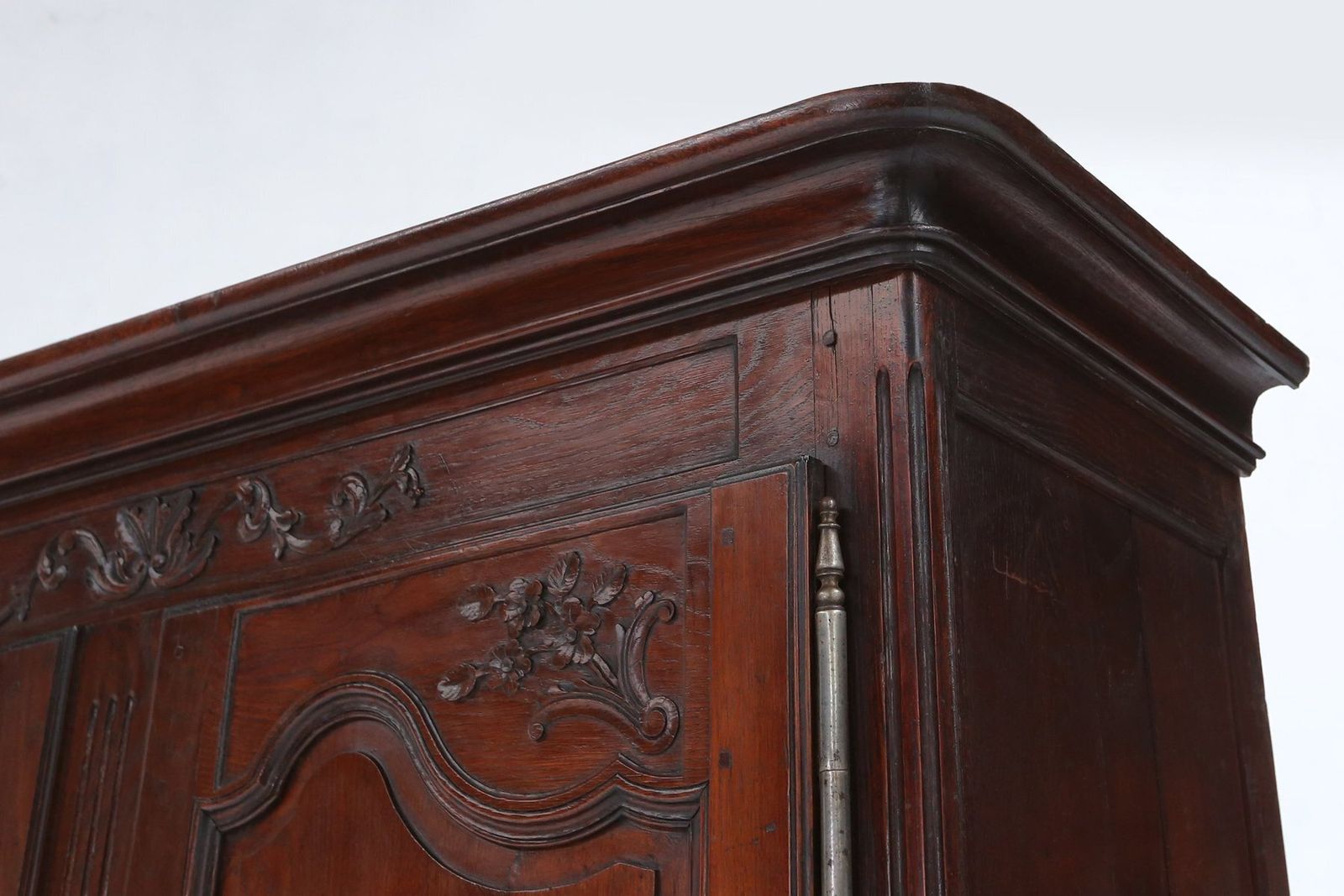 Large French Louis XVI Carved Bridal Wardrobe, 1850s photo buy