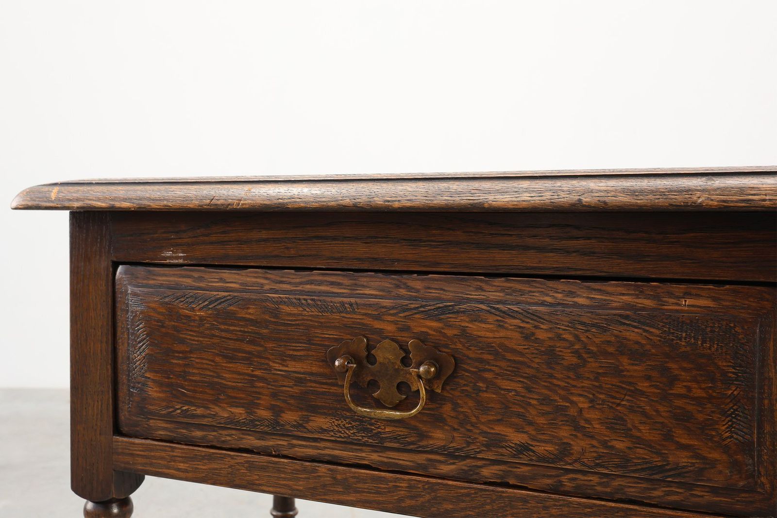 photo for sale Small Rustic Cabinet With Drawer Or Nightstand In Oak, France, 19th Century