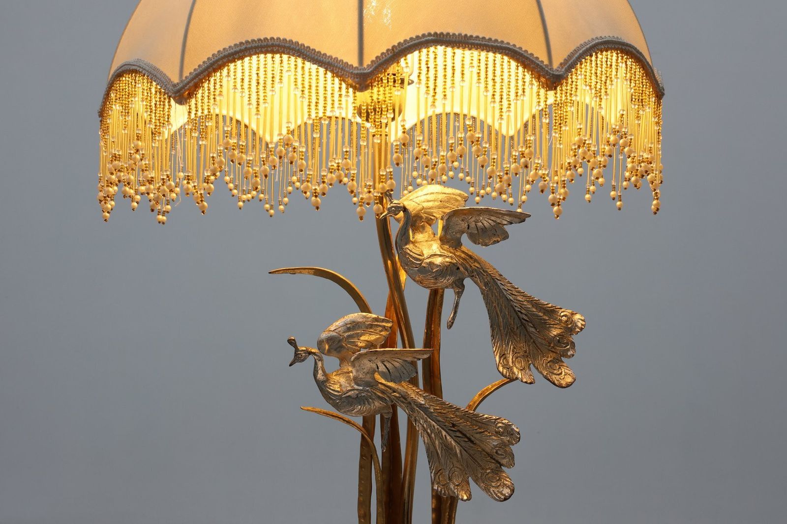 Hollywood Regency Theatrical Table Lamp From Galeotti, Italy, 1970s photo buy
