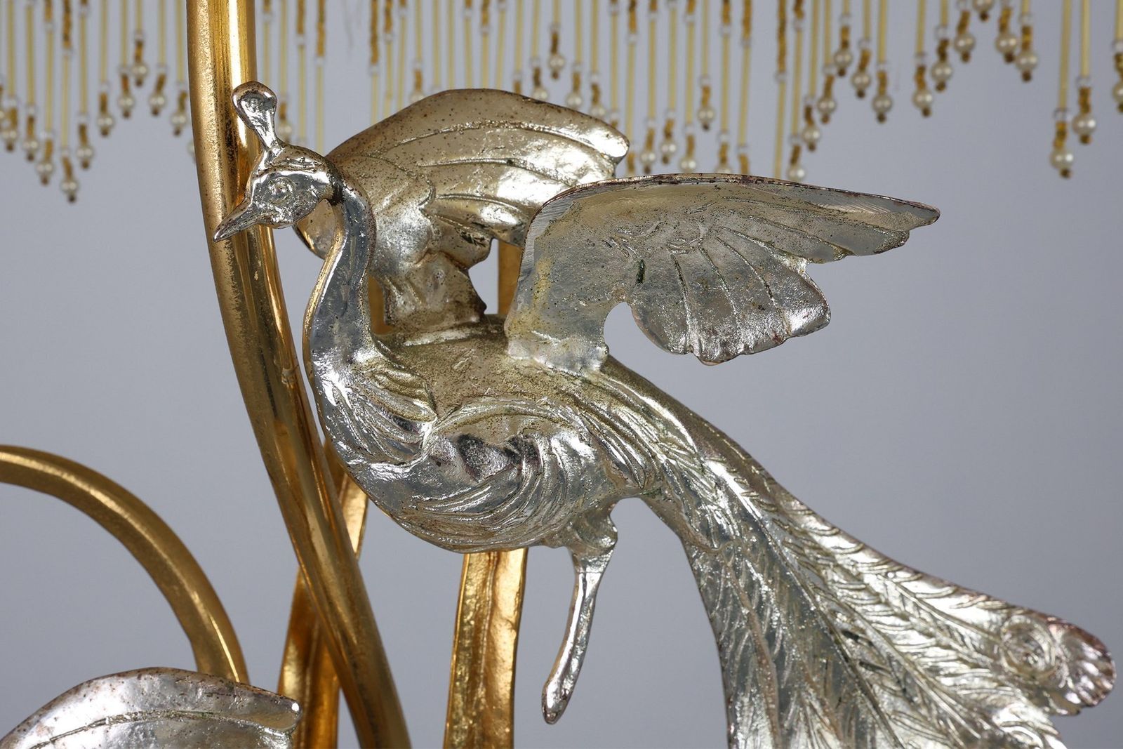 photo for sale Hollywood Regency Theatrical Table Lamp From Galeotti, Italy, 1970s