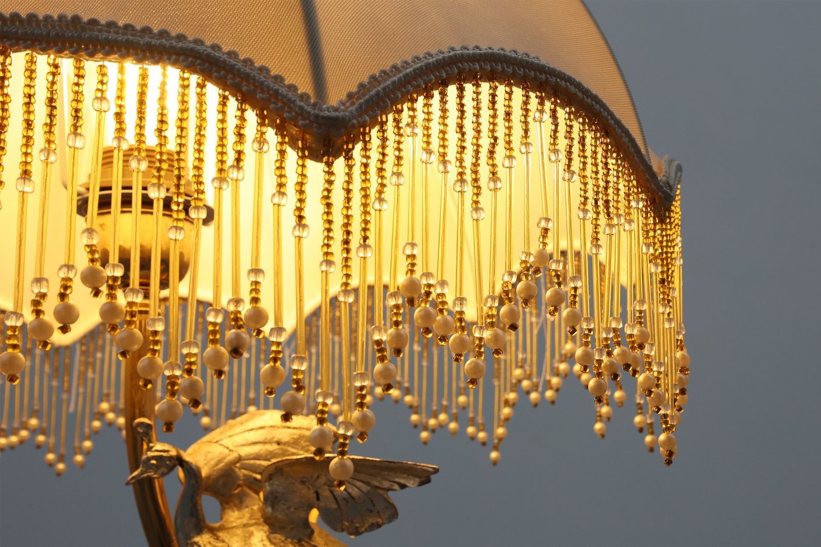 photo vinterior Hollywood Regency Theatrical Table Lamp From Galeotti, Italy, 1970s