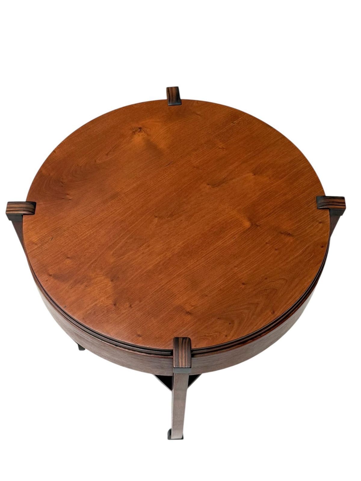 Furniture Art Deco Amsterdamse School Coffee Table By J.J. Zijfers Amsterdam, 1920s photo