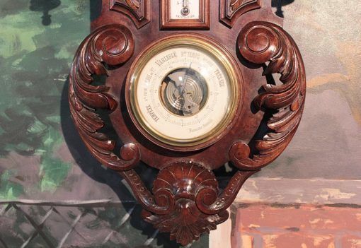 Walnut Wall Clock 20th photo buy