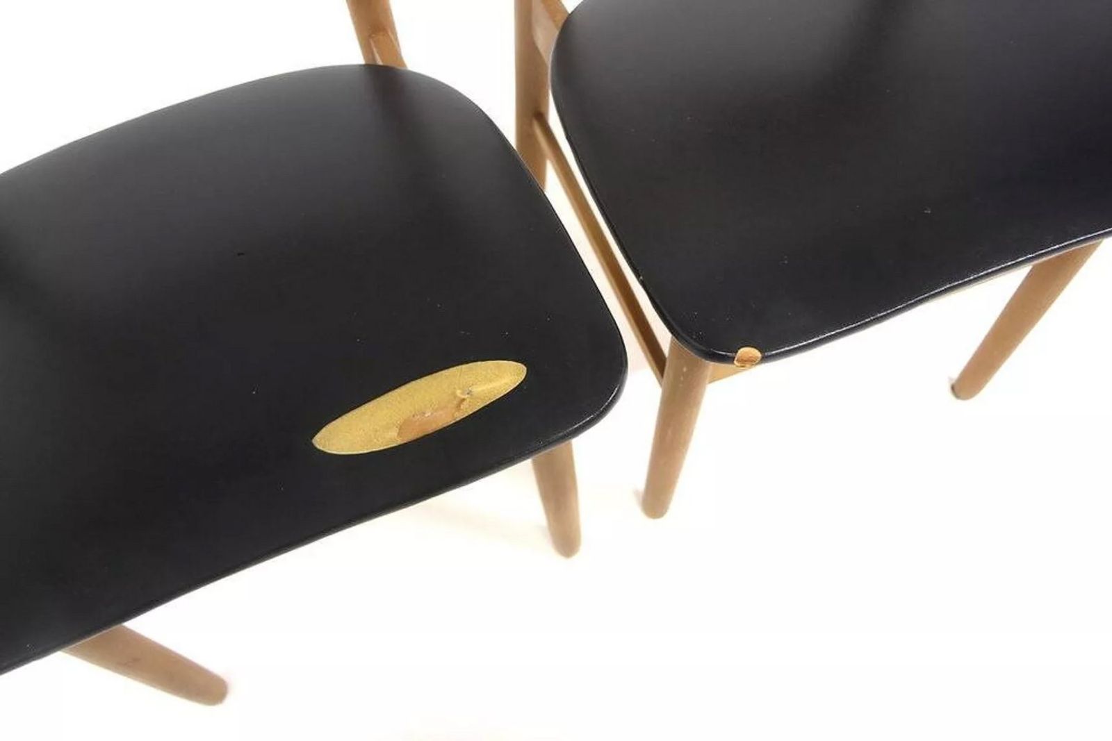 Chaises scandinaves en teck, Suède, 1960, lot de 4 photo vinterior