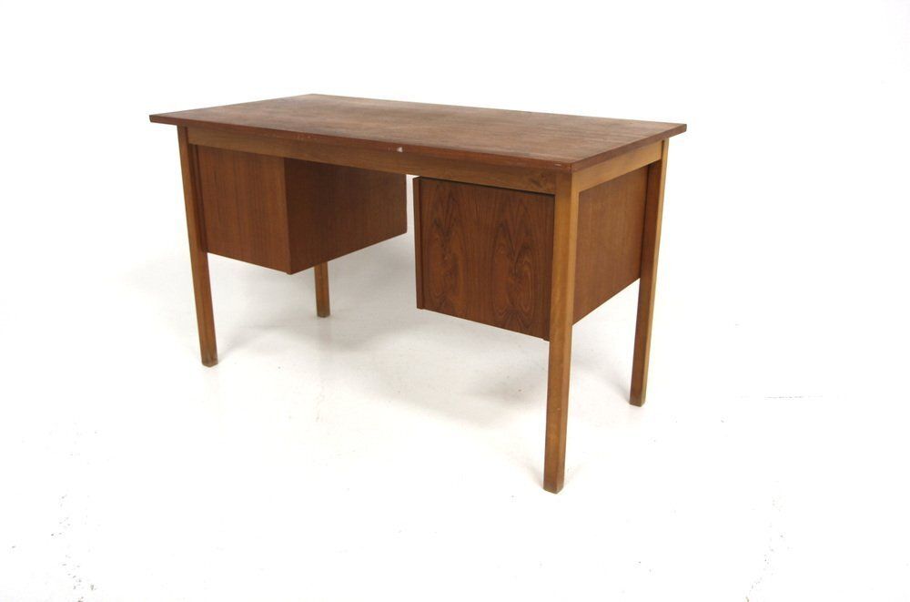 Bureau scandinave en teck, Suède, années 1960 photo 827.0
