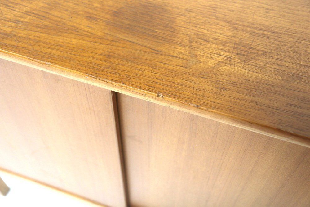 Commode scandinave en teck par Bertil Fridhagen pour Bodafors, Suède, années 1960 photo vinterior