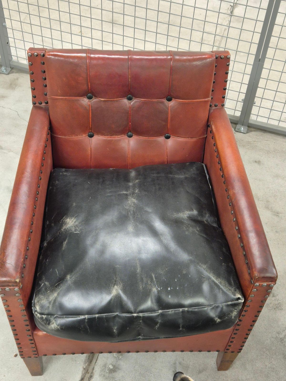 Furniture Club Chairs, In Leather, Style/Attr. To Otto Schultz, Sweden 1930/40s photo