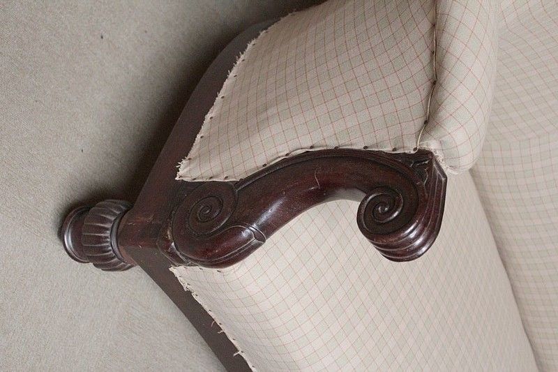 Restoration Sofa Mahogany 19th photo buy