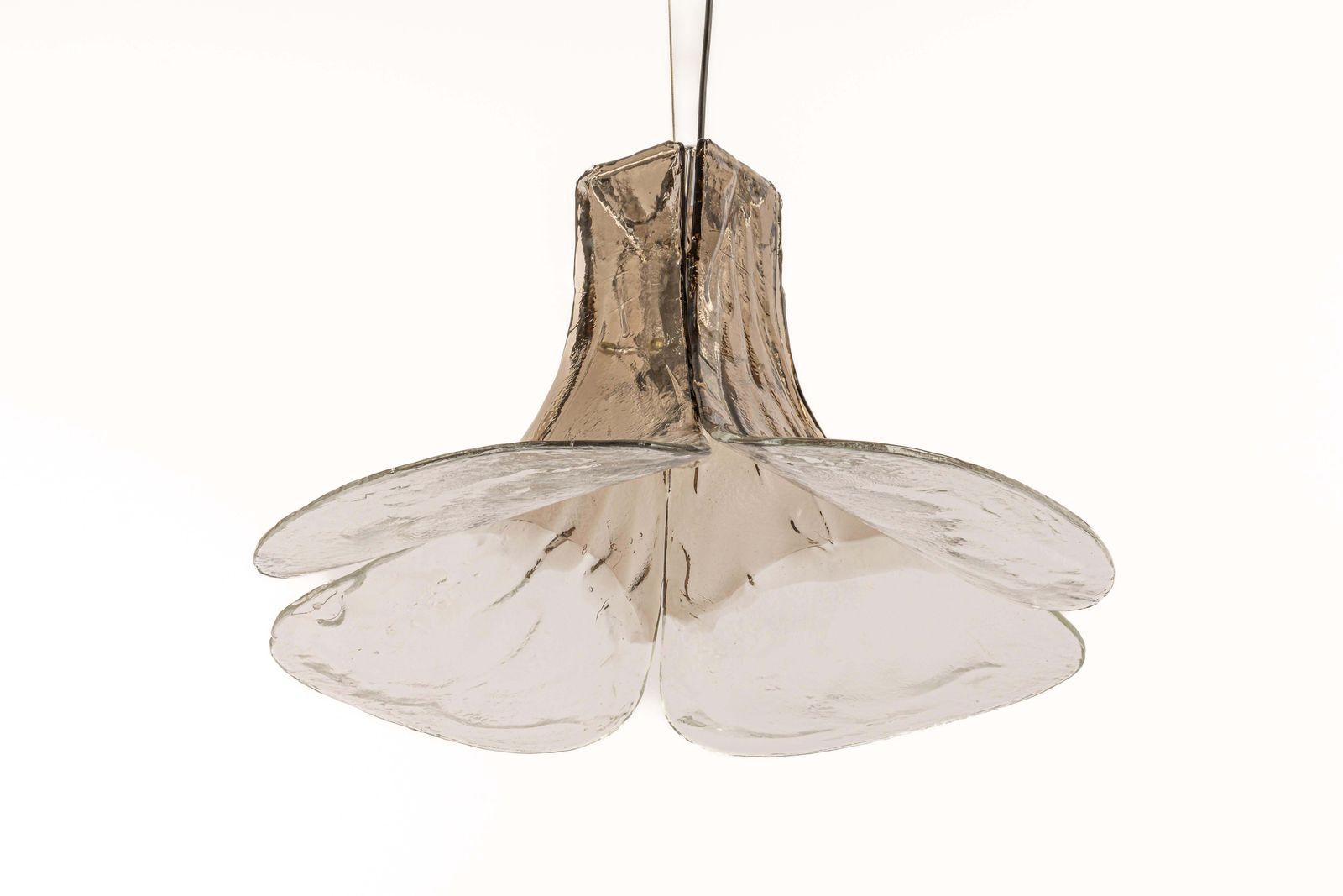 1 Of 2 Stunning Murano Pendant Light Designed By Carlo Nason For Kalmar, 1970s photo vintage
