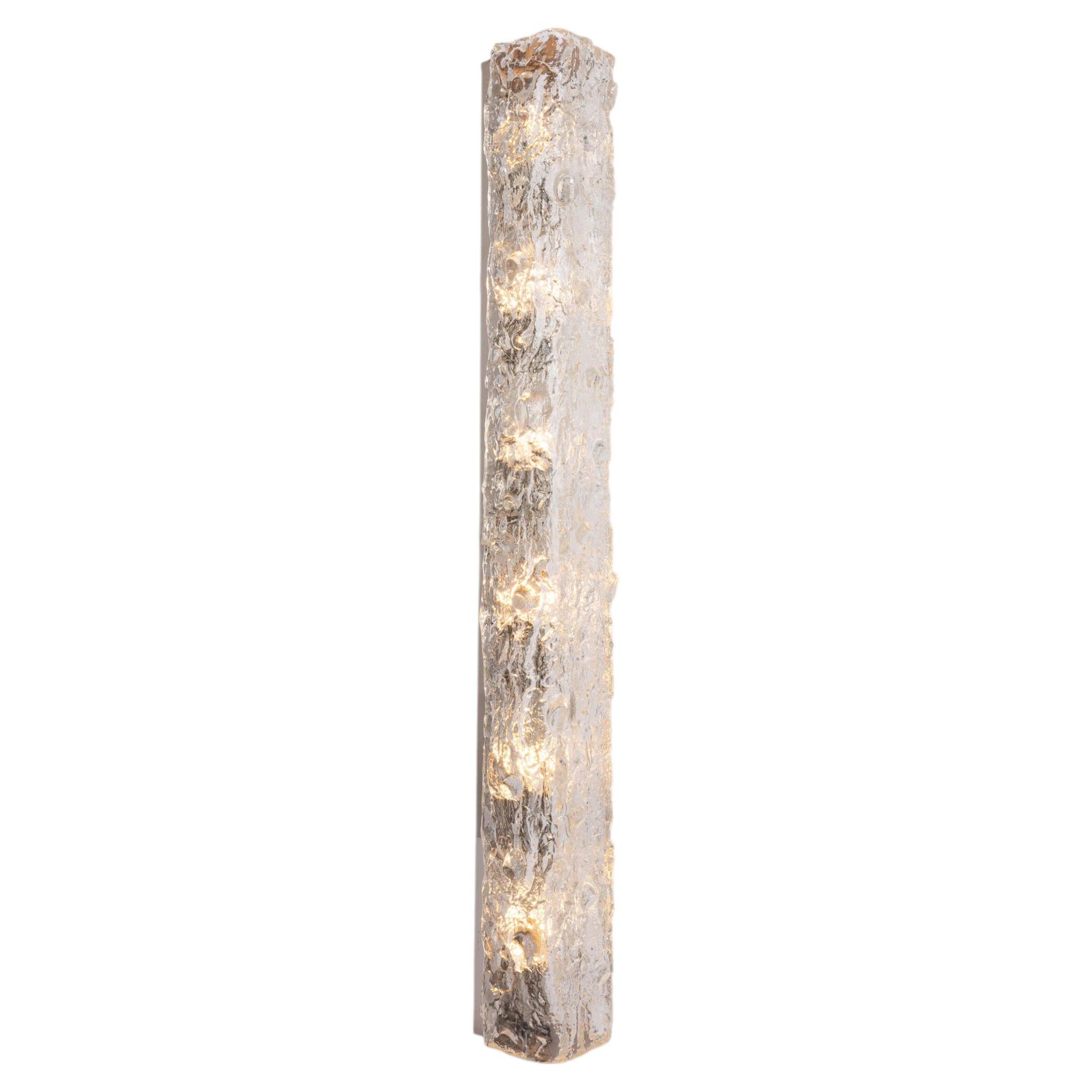 Single Large Murano Glass Sconce By Kaiser, Germany, 1970s