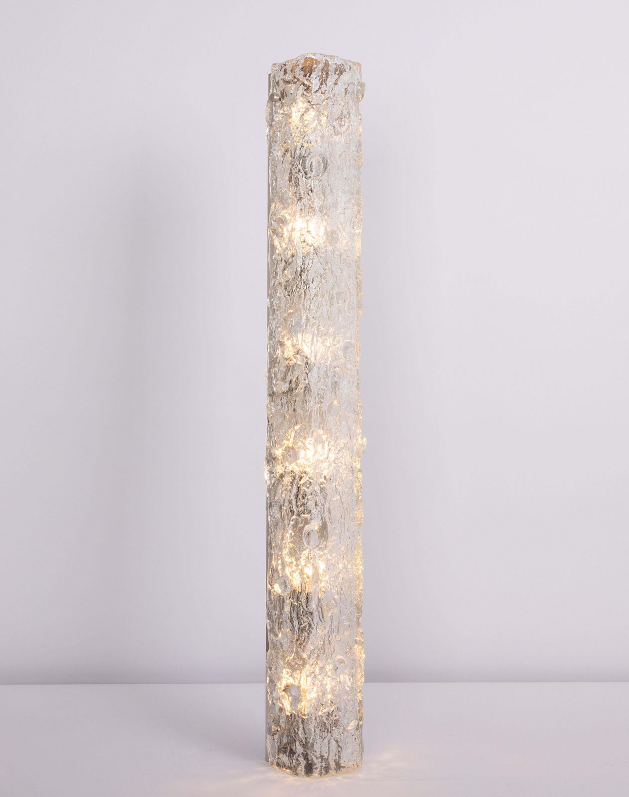 Single Large Murano Glass Sconce By Kaiser, Germany, 1970s photo for sale