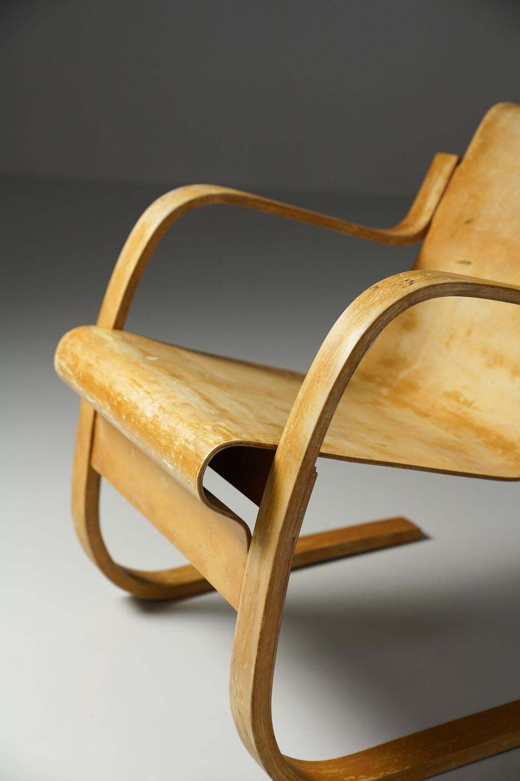 Collector's Piece/Extremely Rare Model 13 Armchair, Alvar Aalto, Early 1930s photo buy