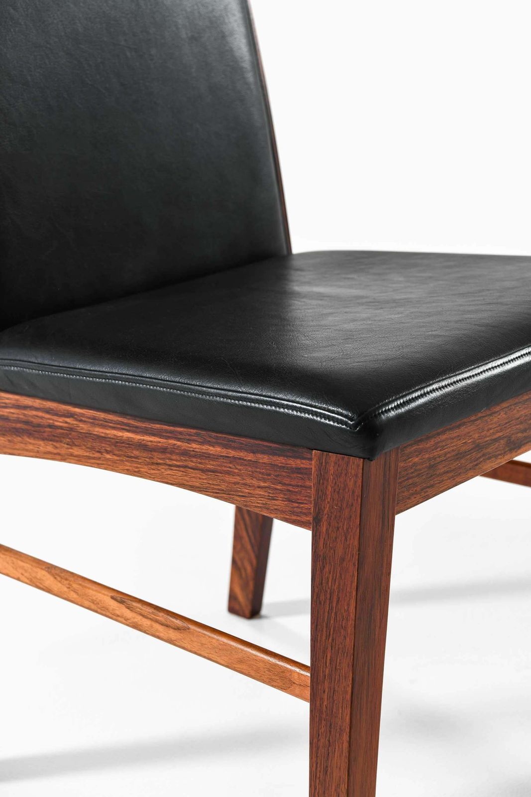 Set Of 8 Danish Dining Chairs In Rosewood And Leather, 1960s photo 4788.0